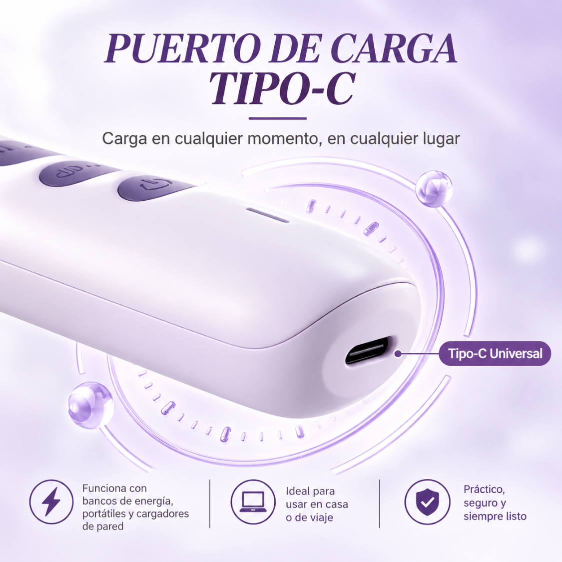 Veluna™ Depiladora Facial Sónica para Mujer