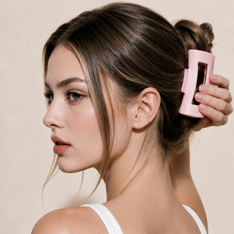 VELUNA Flex™ – Pinza Flexible para el Cabello